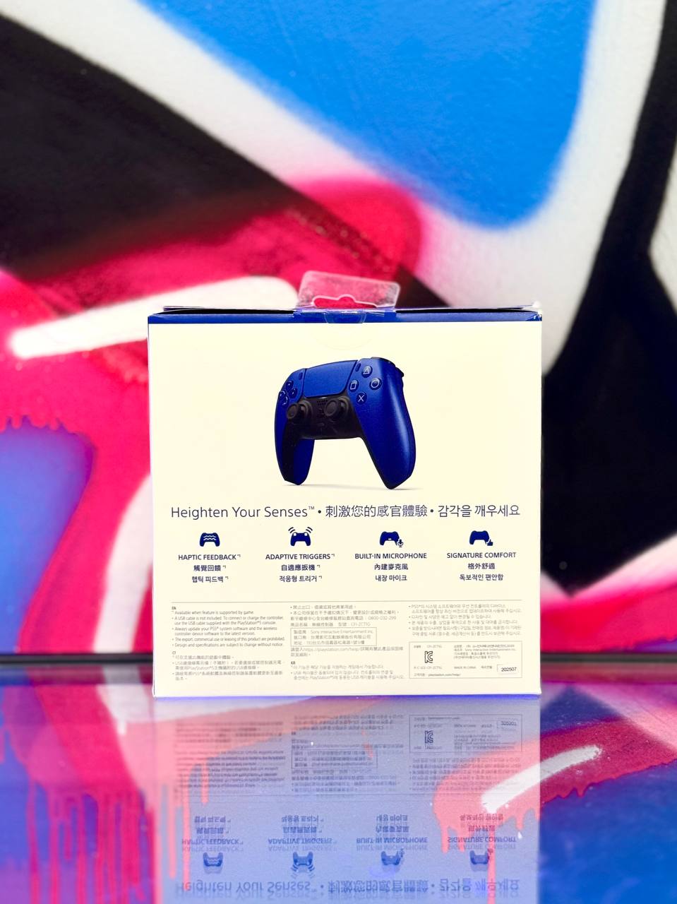 Джойстик PS 5 Синий Хрома