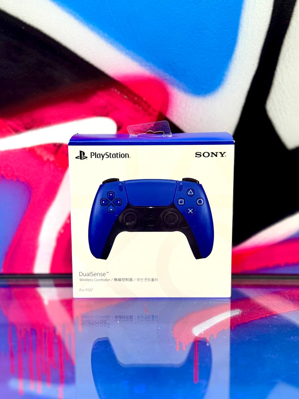 Джойстик PS 5 Синий Хрома