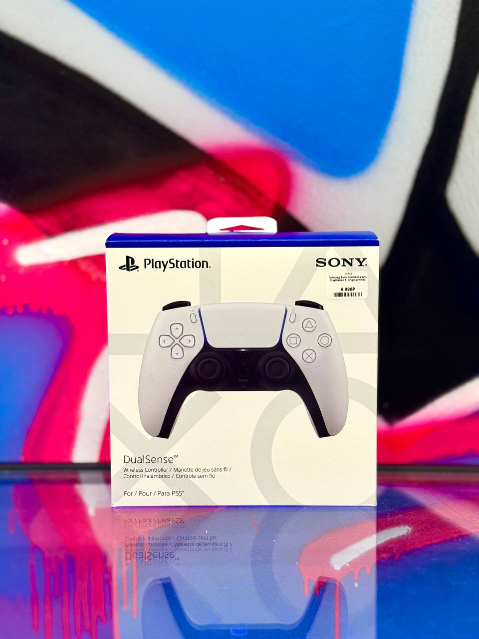 Джойстик PS 5 Белый